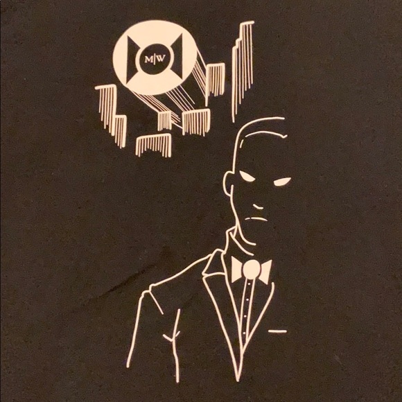 Men’s Wearhouse Large Black T-shirt - Picture 2 of 5